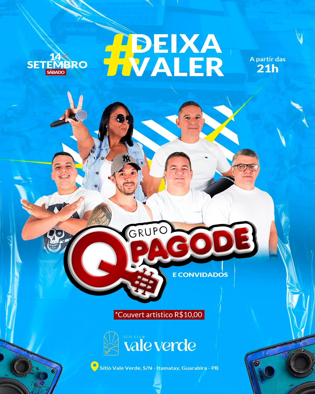 pagode Q pagode no eco club vale verde em guarabira